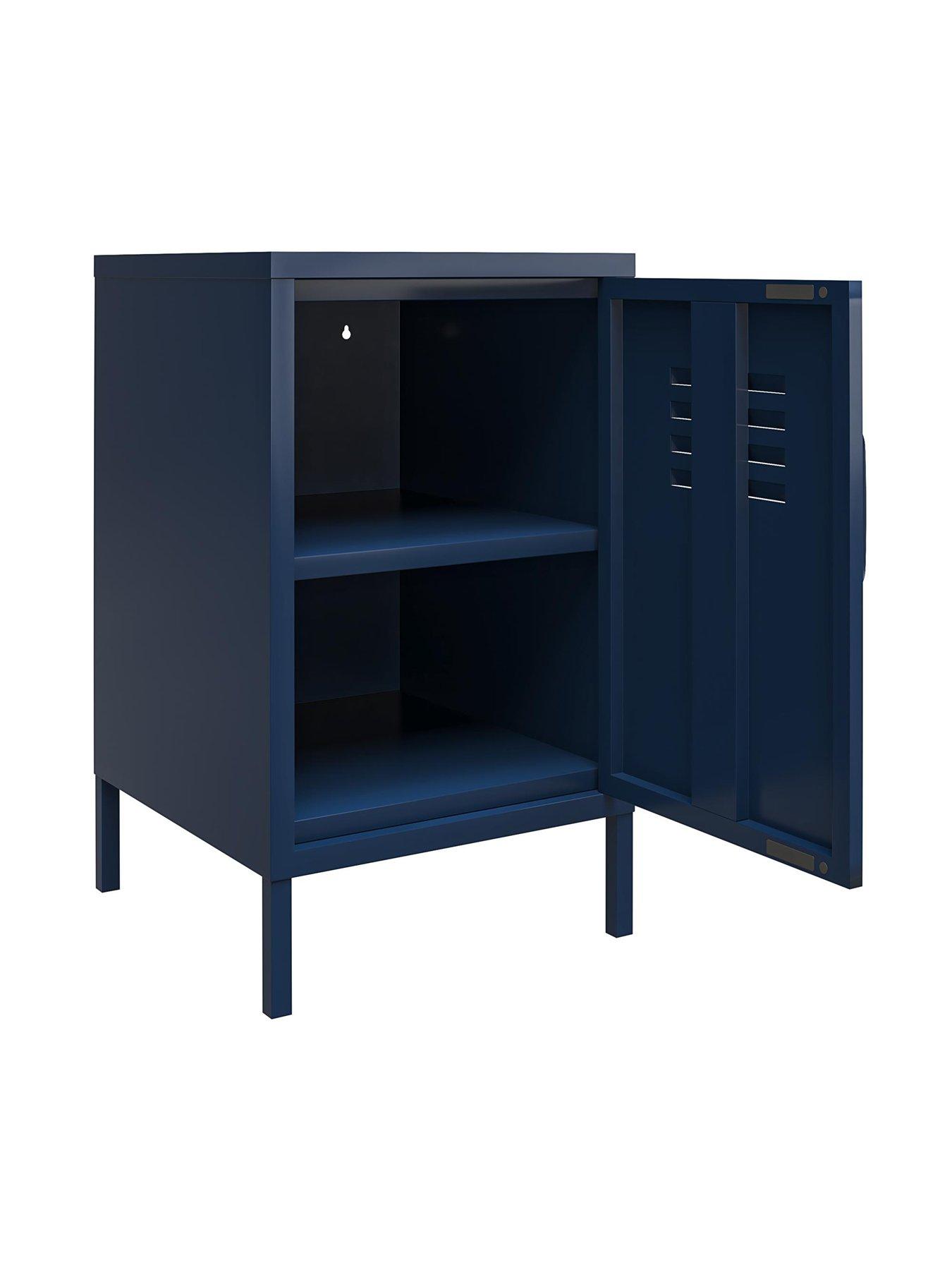  image of dorel-home-bradford-metal-locker-end-table
