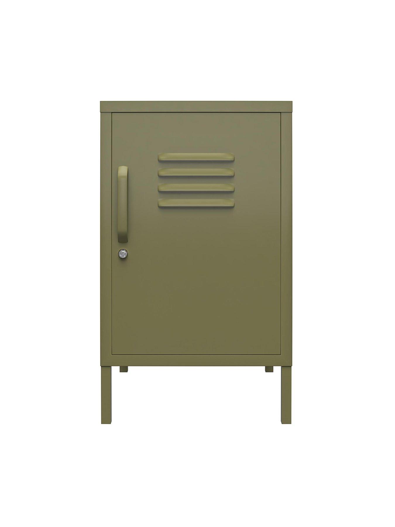  image of dorel-home-bradford-metal-locker-end-table