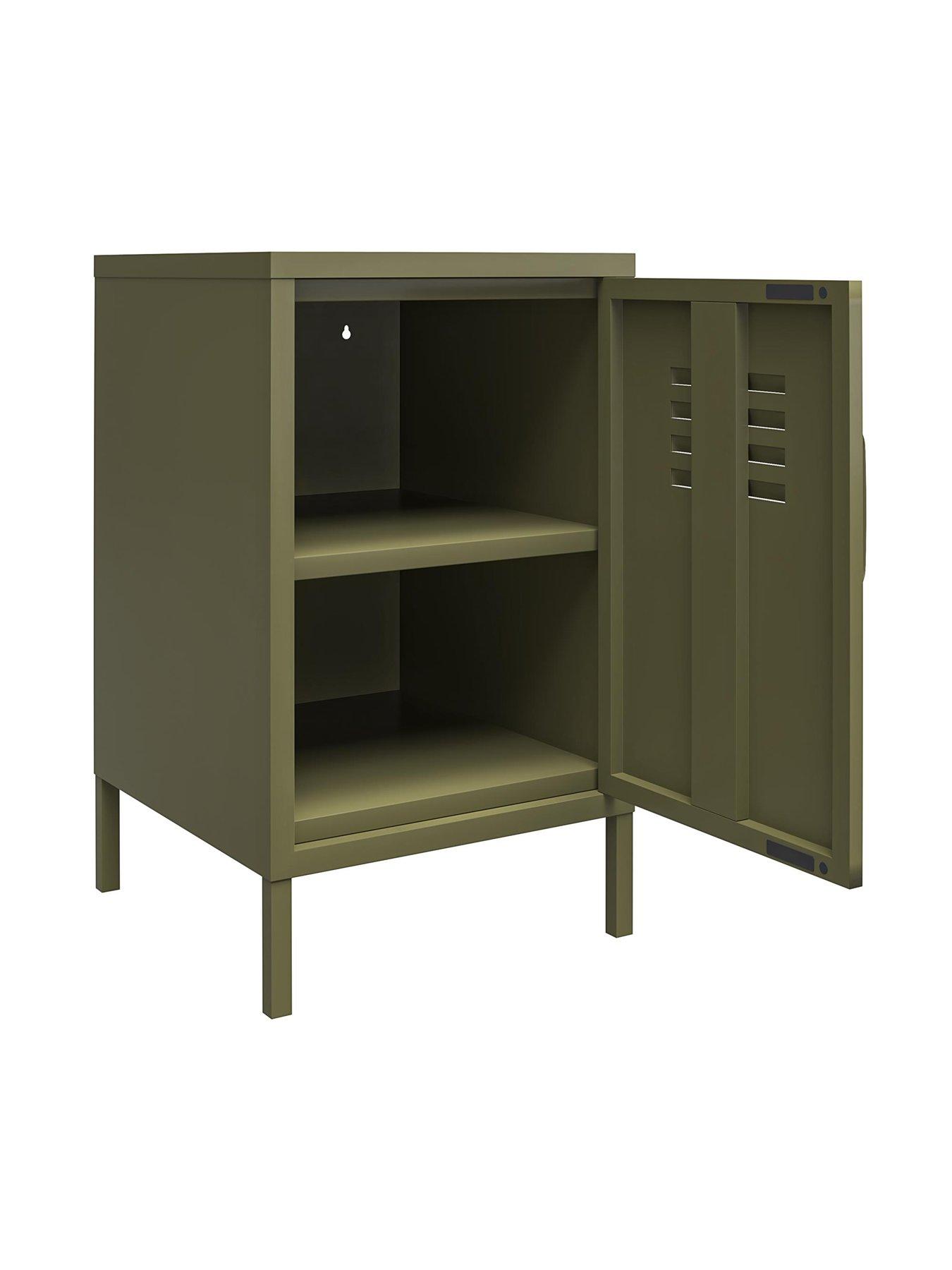  image of dorel-home-bradford-metal-locker-end-table