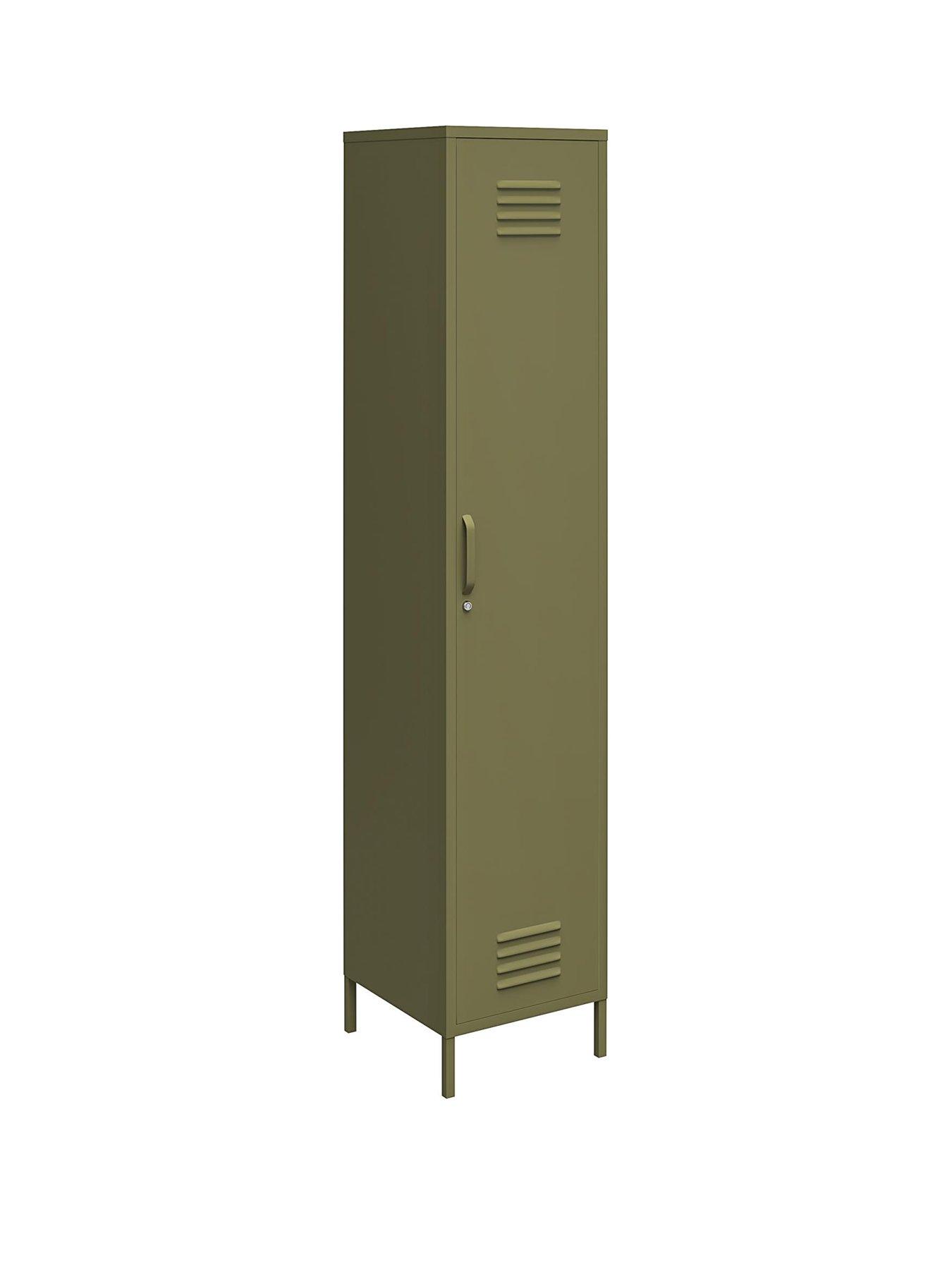 Image 2 of 6 of Dorel Home Bradford Single Metal Storage Cabinet