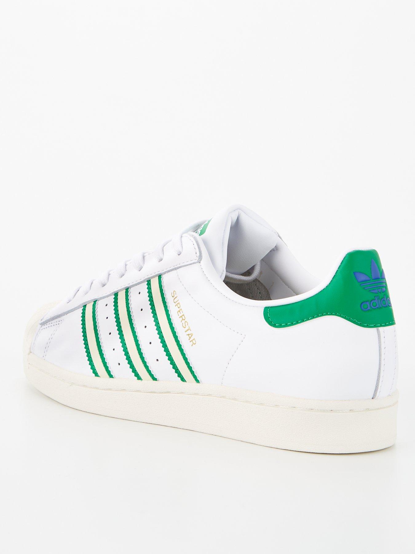 originals superstar og white  green