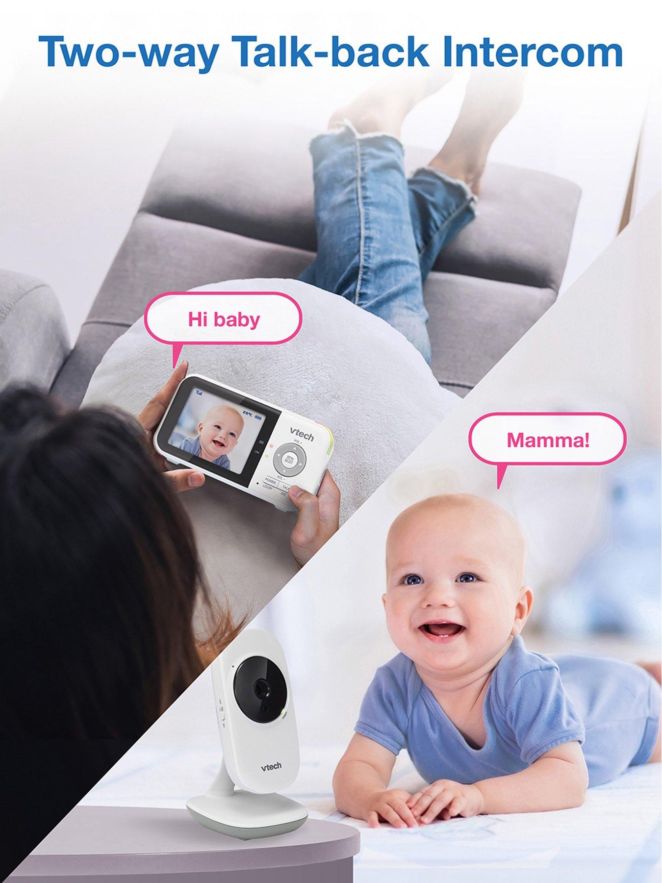  image of vtech-vm819-28-high--resolution-colour-lcd-baby-monitor