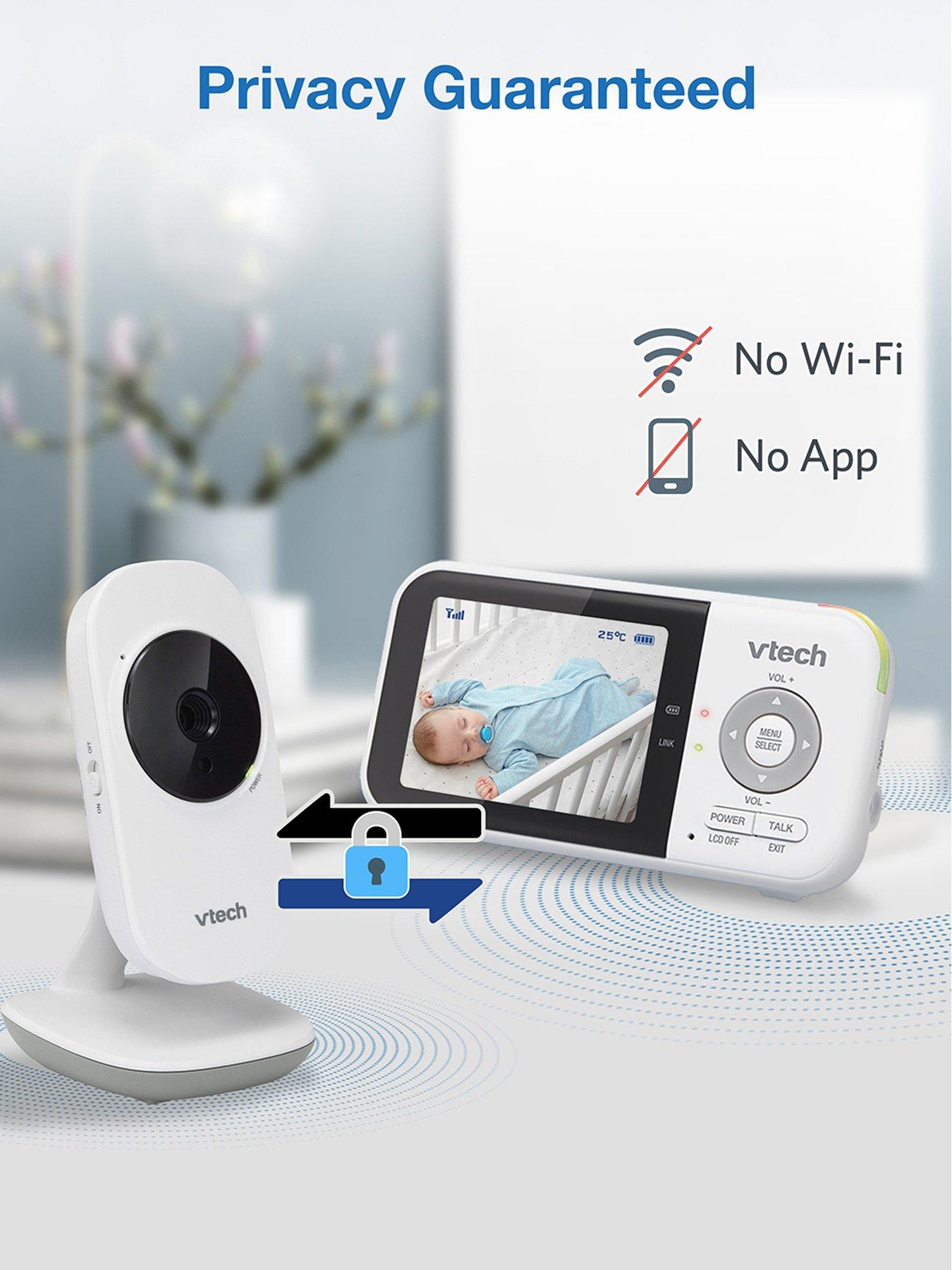  image of vtech-vm819-28-high--resolution-colour-lcd-baby-monitor