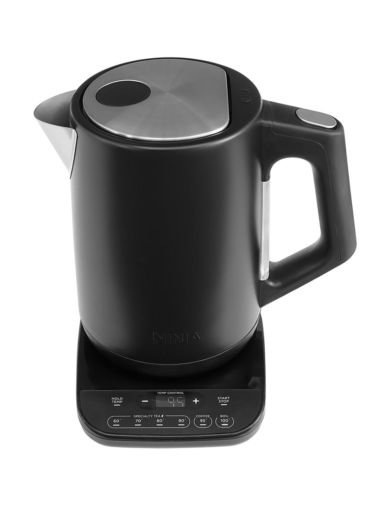 Smeg KLF03SSUK 50's Style Jug Kettle, Soft Opening, 360 Swivel Base,  Anti-Slip Feet, 300W, 1.7L