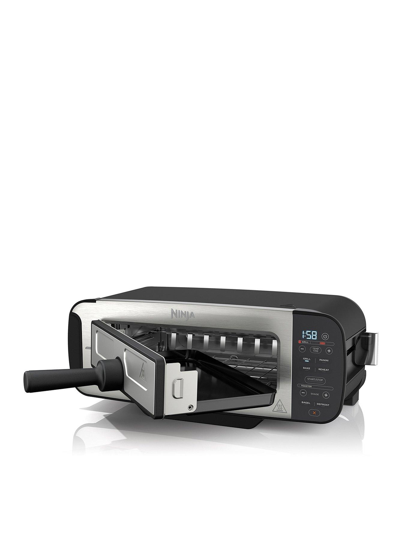 undefined Foodi 3-in-1 Toaster, Grill  &  Panini Press ST200UK - Black