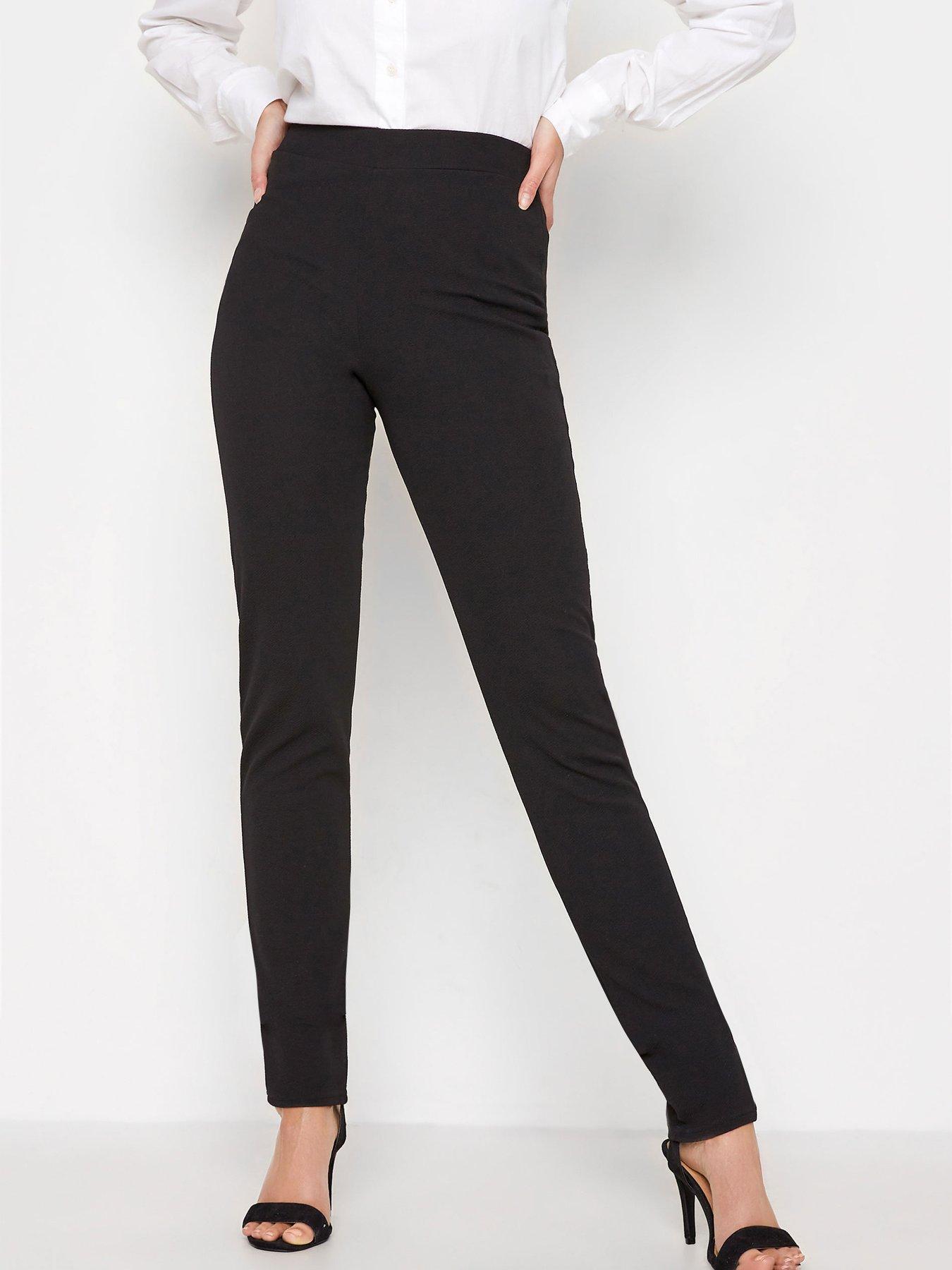 undefined Tall Black Slim Leg Trouser