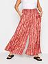  image of yours-spun-viscose-tie-dye-wide-legnbsptrouser-pink