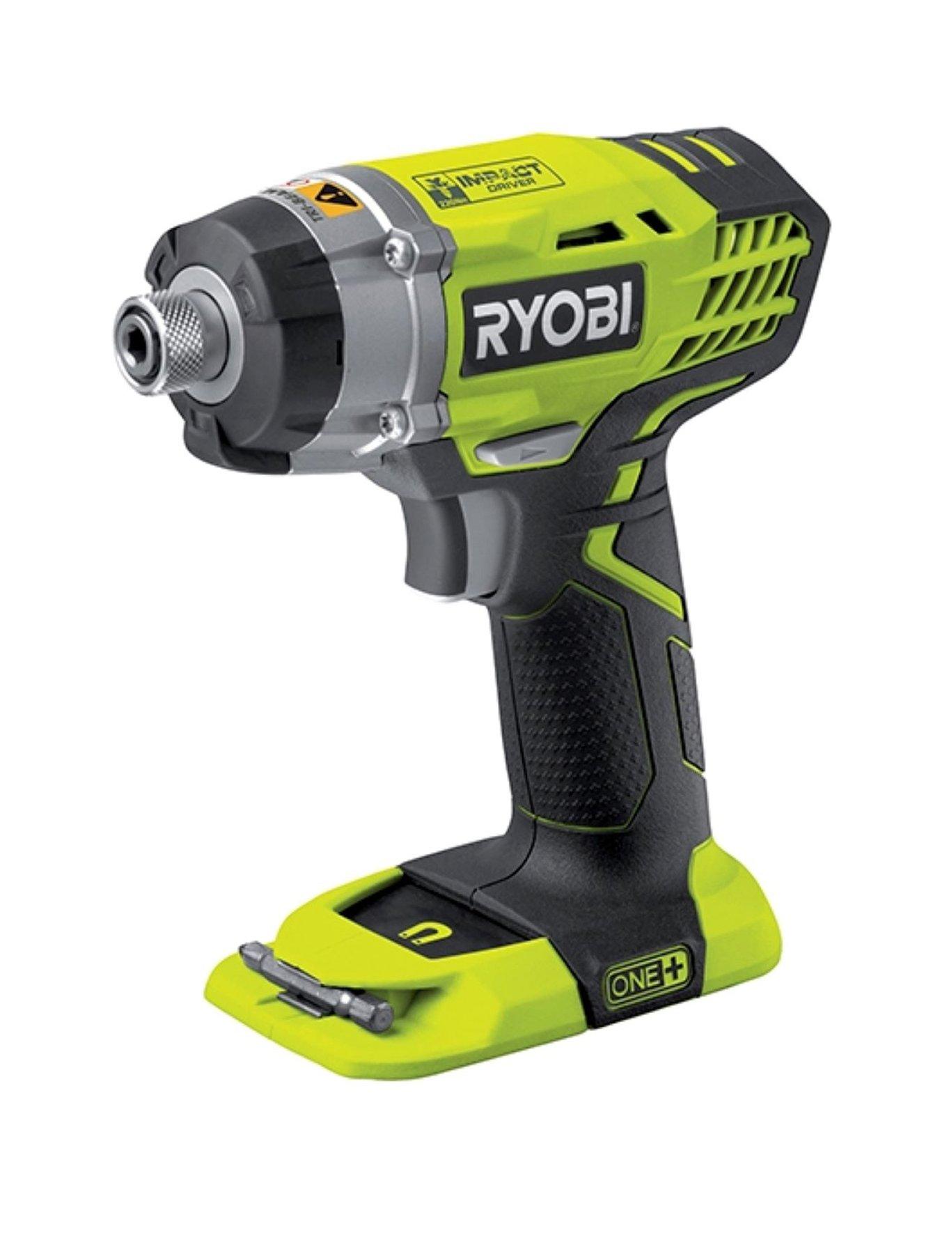 front image of ryobi-rid1801m-18v-one-cordless-impact-driver-bare-tool