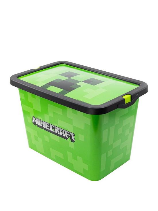 front image of minecraft-7-litre-storage-click-box