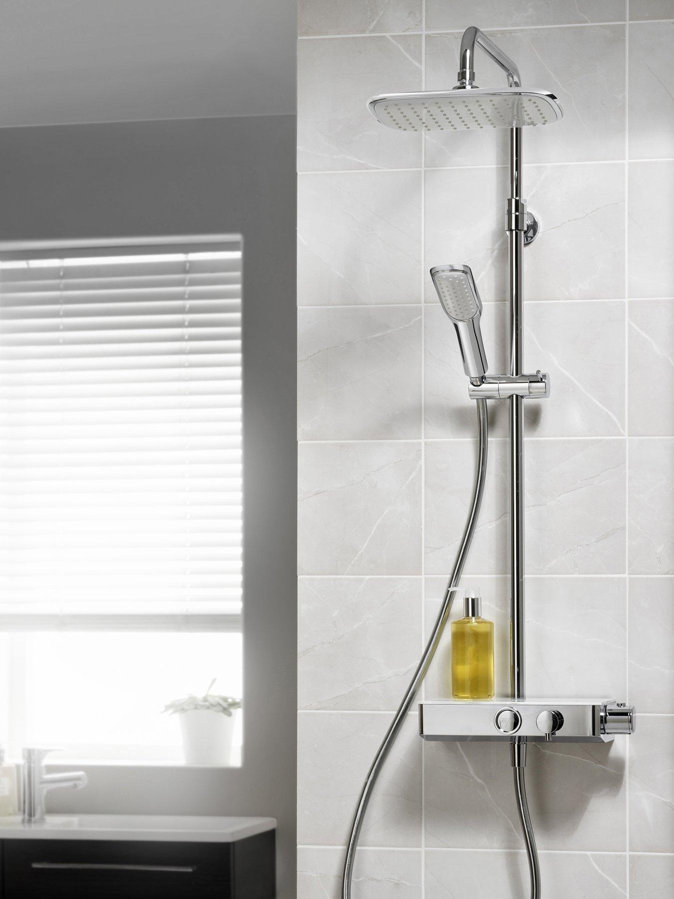 Triton Push Button Mixer- Chrome