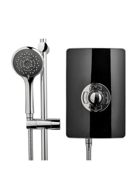 triton-collection-ii-95kw-electric-shower--nbspblack-gloss