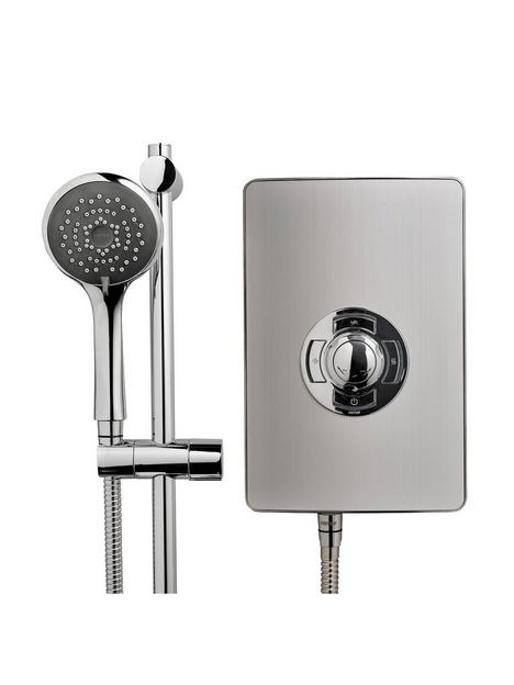 triton-collection-ii-95kw-electric-shower--nbspbrushed-steel