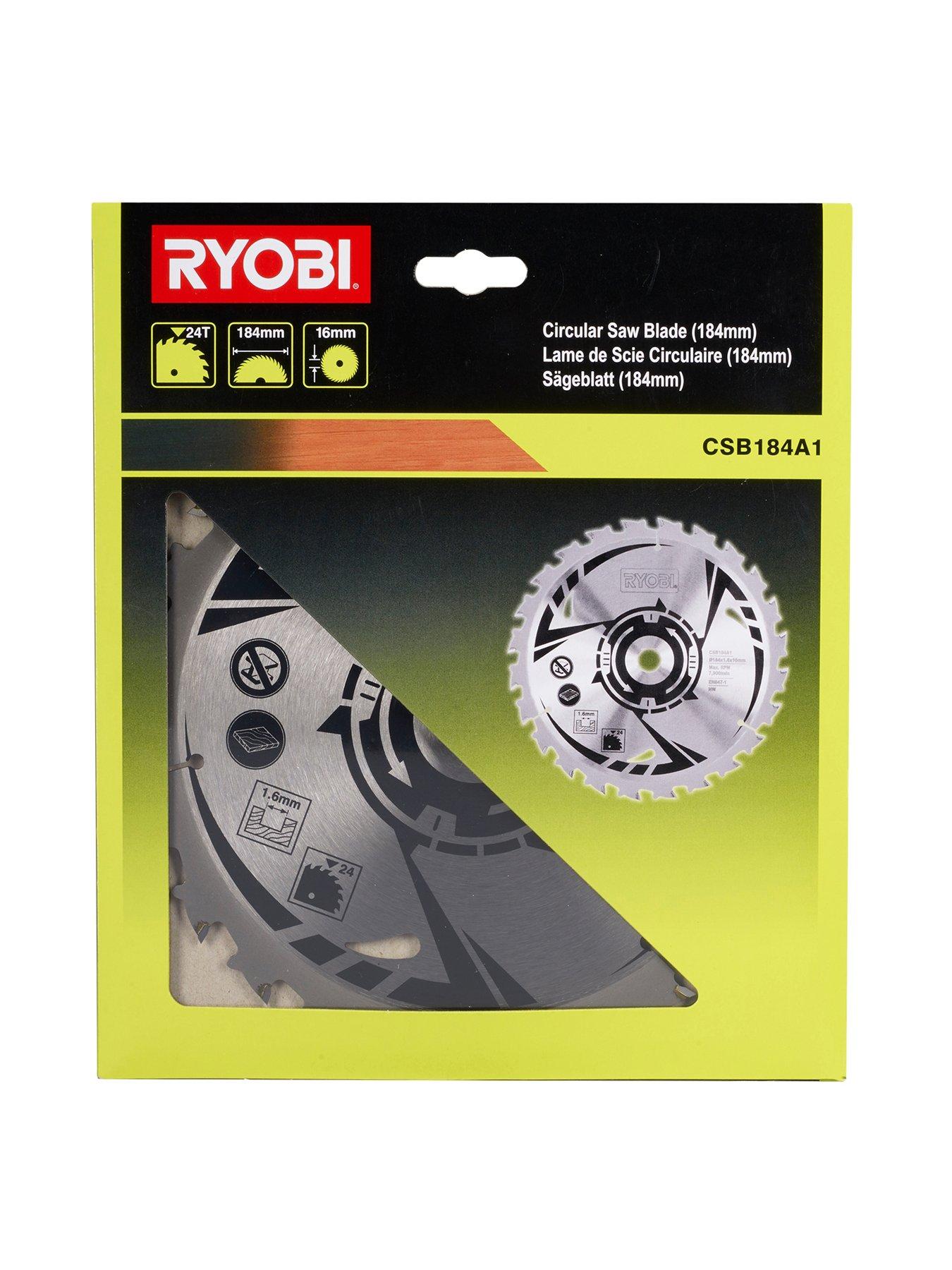 RYOBI CSB184A1 184mm Circular Saw Blade littlewoods