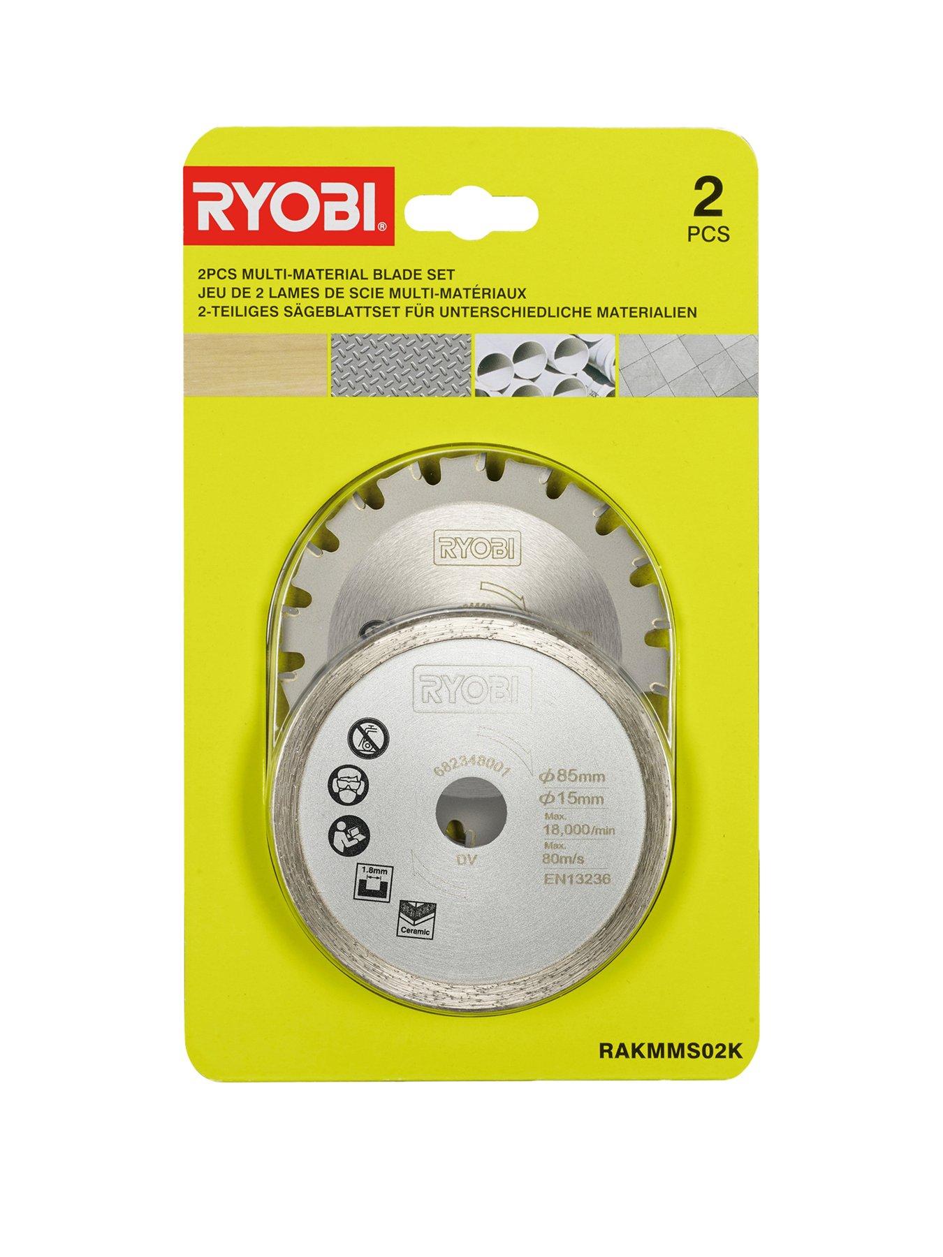RYOBI RAKMMS02K Multi Material Saw Blade Set (2-Pieces)