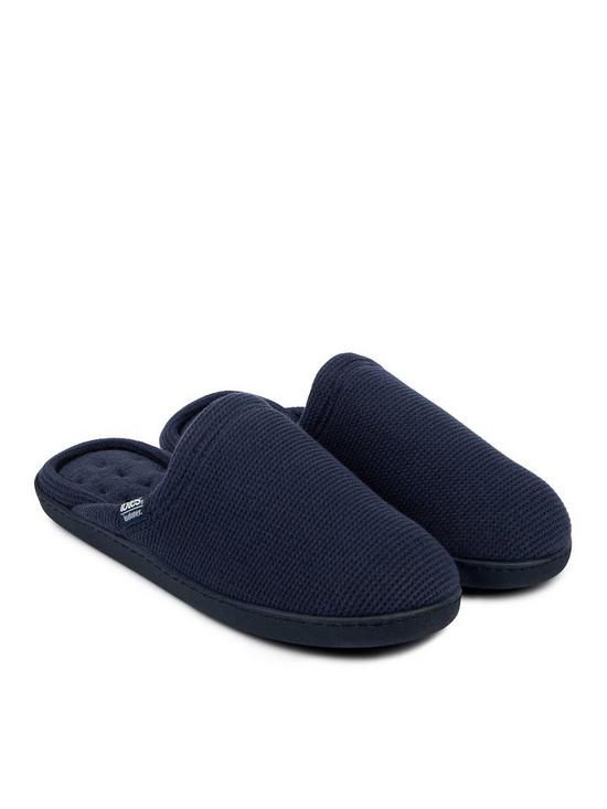stillFront image of totes-waffle-mules-navy