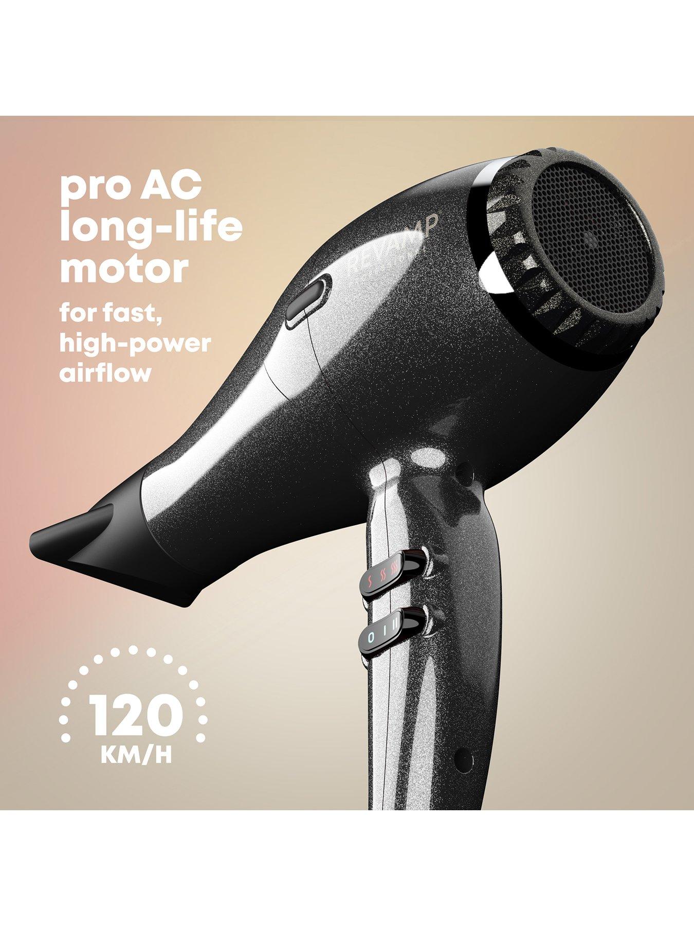  image of revamp-progloss-3950-ac-featherlite-ultra-x-shine-hair-dryer