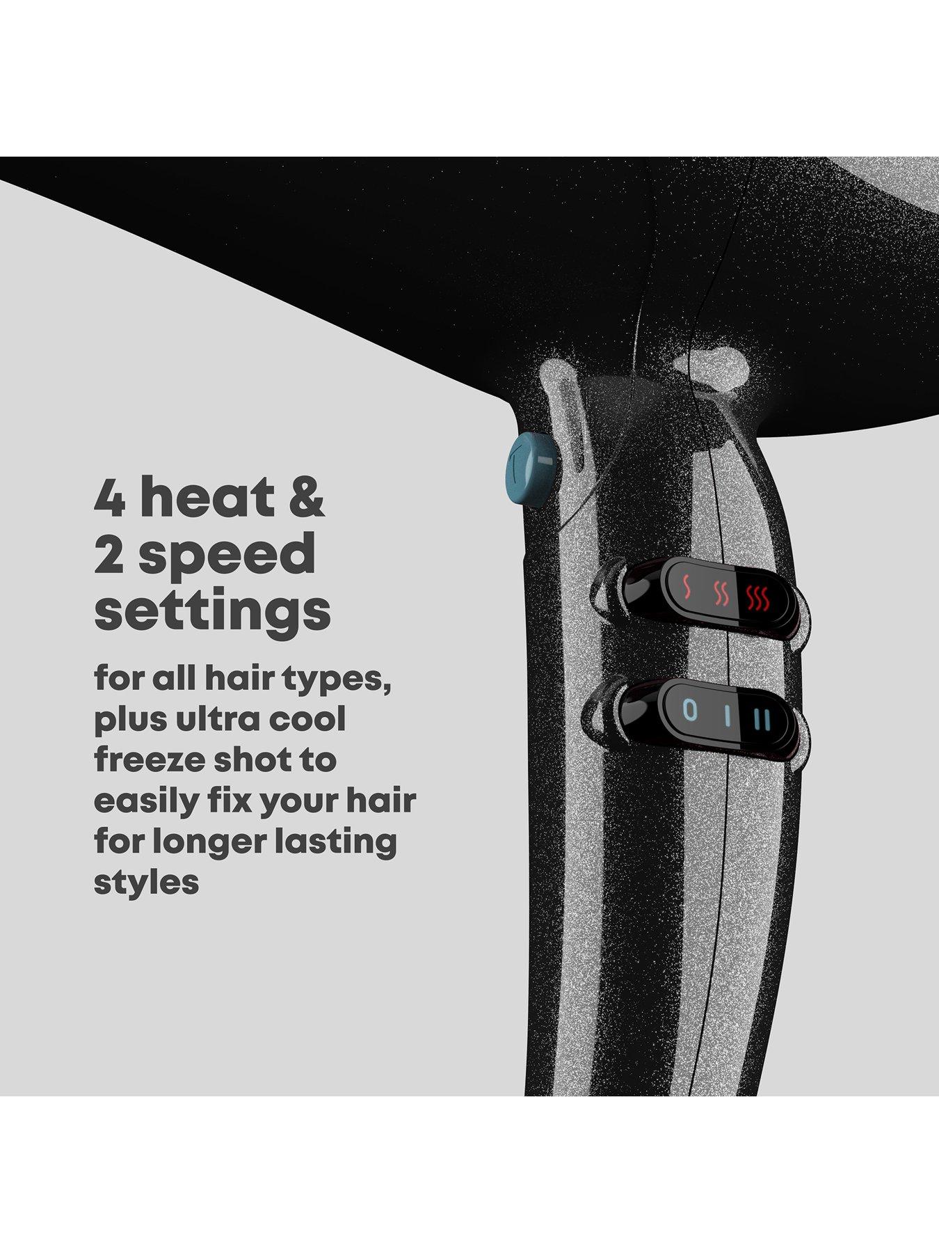  image of revamp-progloss-3950-ac-featherlite-ultra-x-shine-hair-dryer