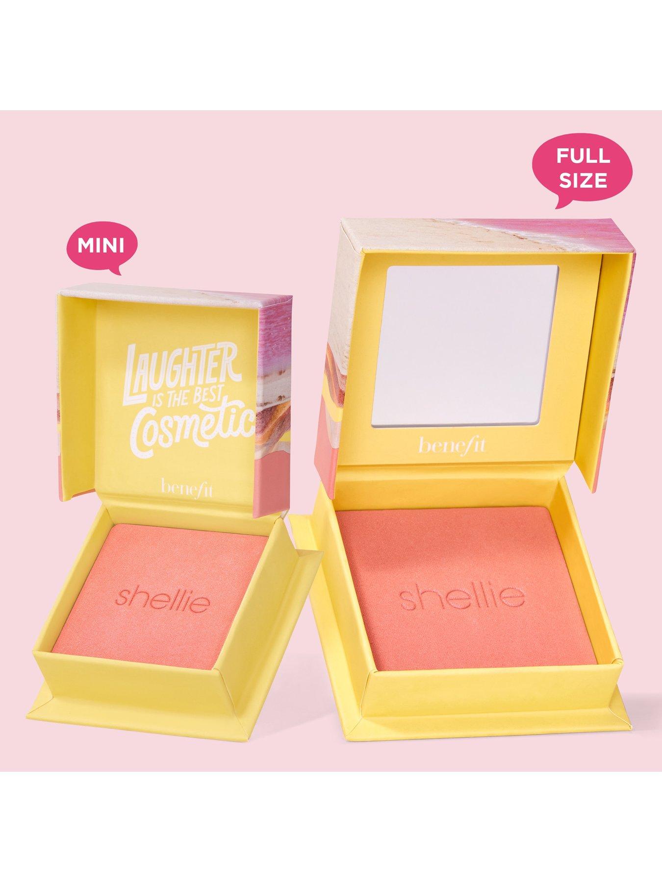  image of benefit-wanderful-world-blushes-shellie-warm-seashell-pink-powder-blusher-mini