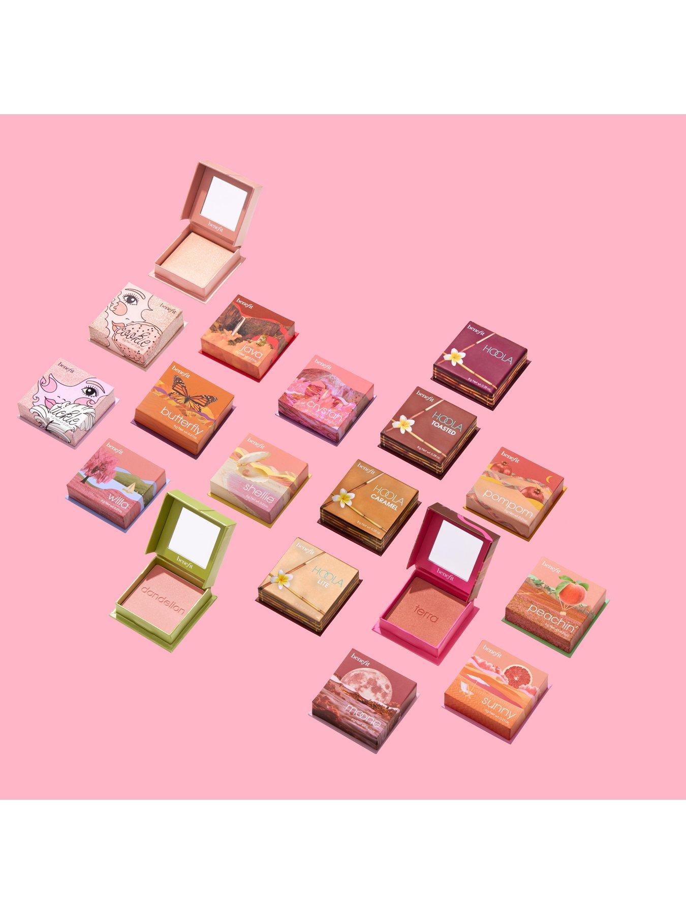  image of benefit-wanderful-world-blushes-shellie-warm-seashell-pink-powder-blusher-mini