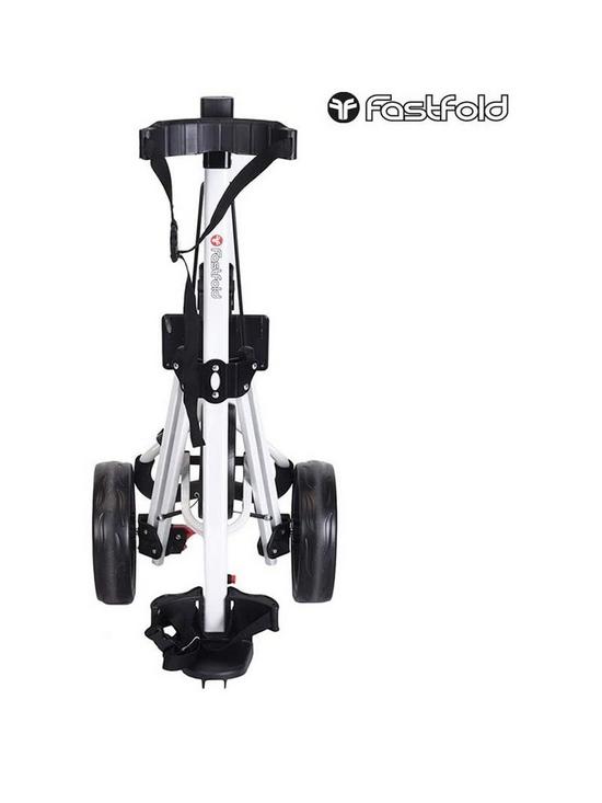 front image of fast-fold-force-trolley-white