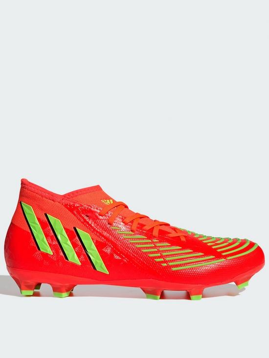front image of adidas-mens-predator-202-firm-ground-football-boots-red