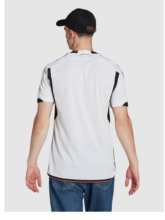 back image of adidas-mens-germany-home-2223-replica-shirt-white