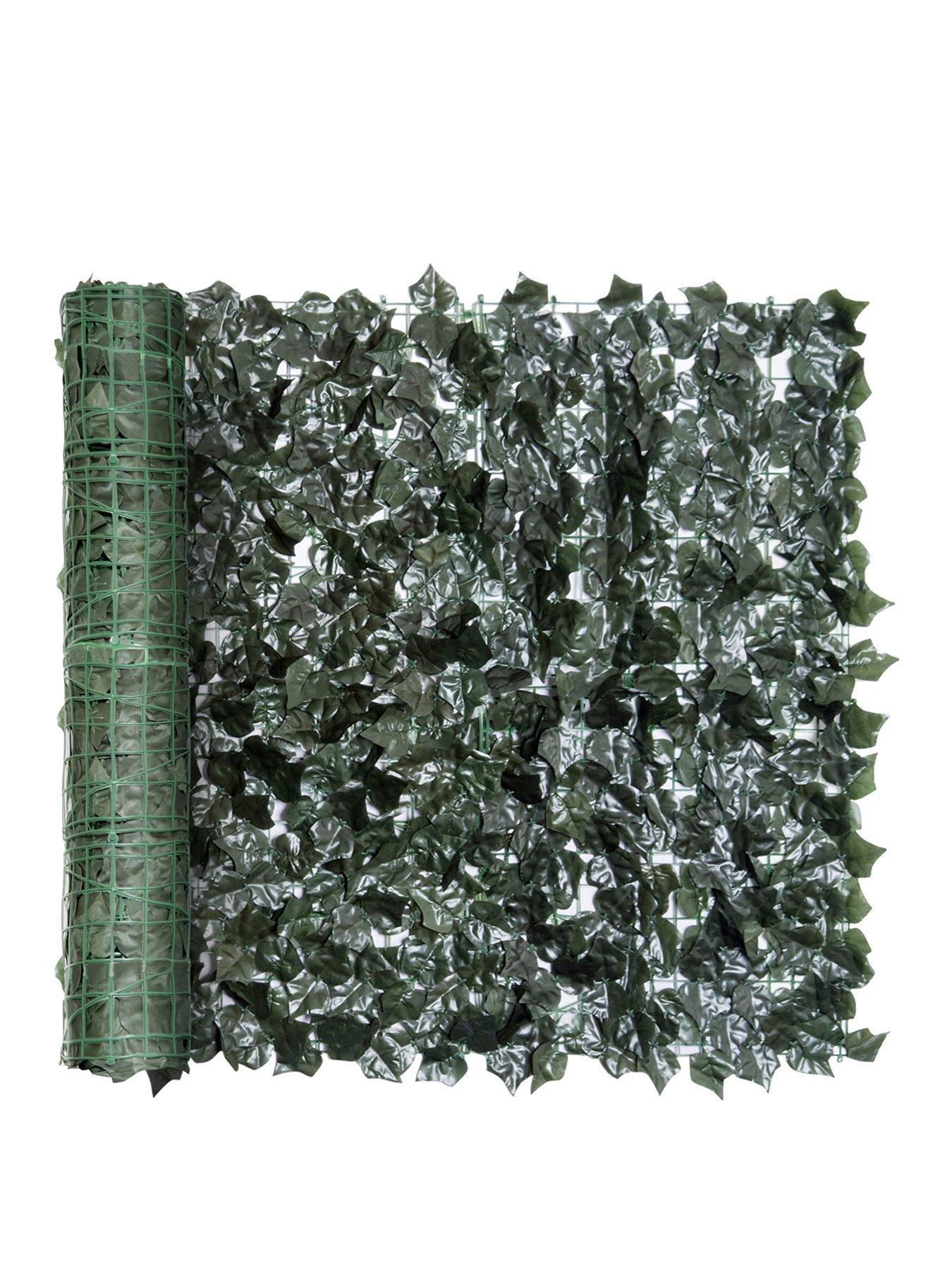  image of outsunny-artificial-leaf-garden-screen-panel