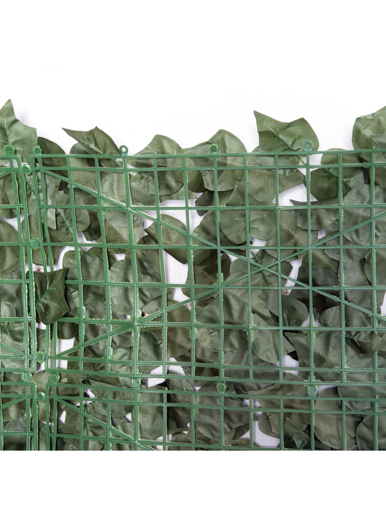  image of outsunny-artificial-leaf-garden-screen-panel