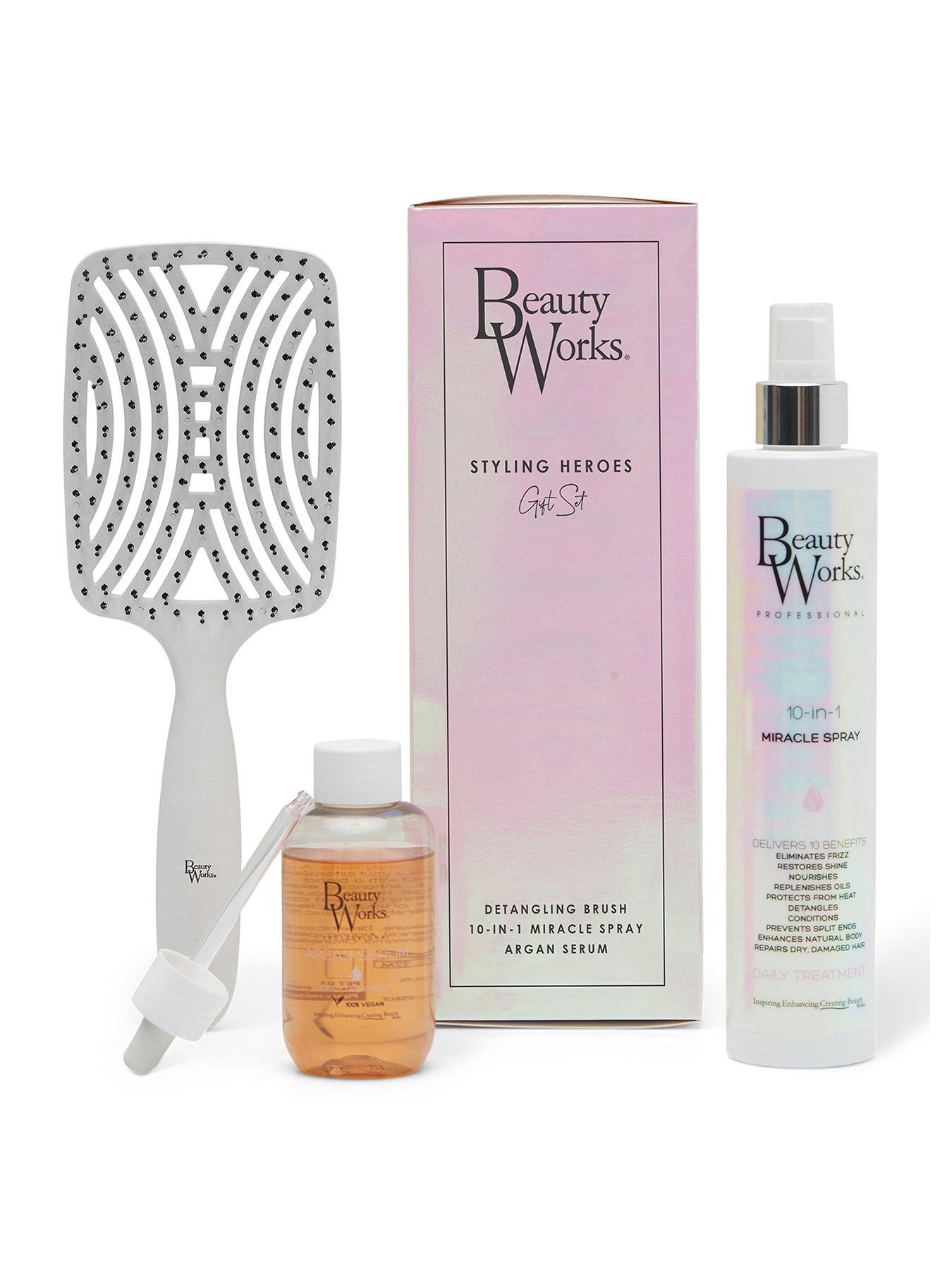 Beauty Works 10 in 1 Miracle Spray X Argan Serum Giftset (Worth £38.98)