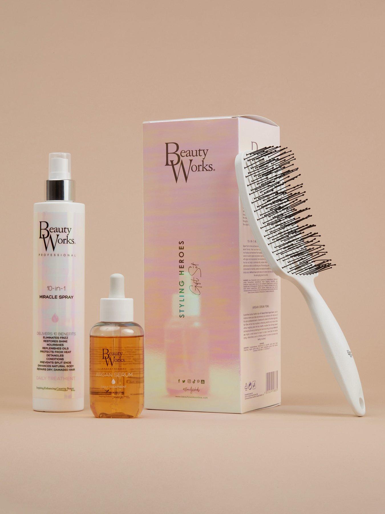 Image 3 of 3 of Beauty Works 10 in 1 Miracle Spray X Argan Serum Giftset (Worth &pound;38.98)
