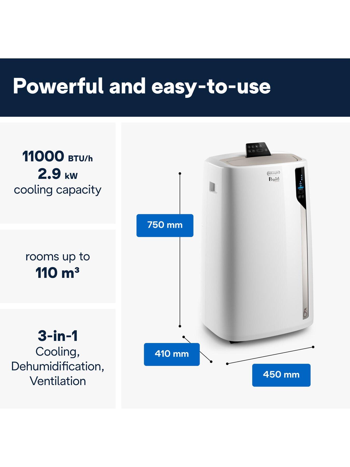 Image 2 of 6 of DeLonghi EL112 CST Portable Air Conditioner 11,000 BTU