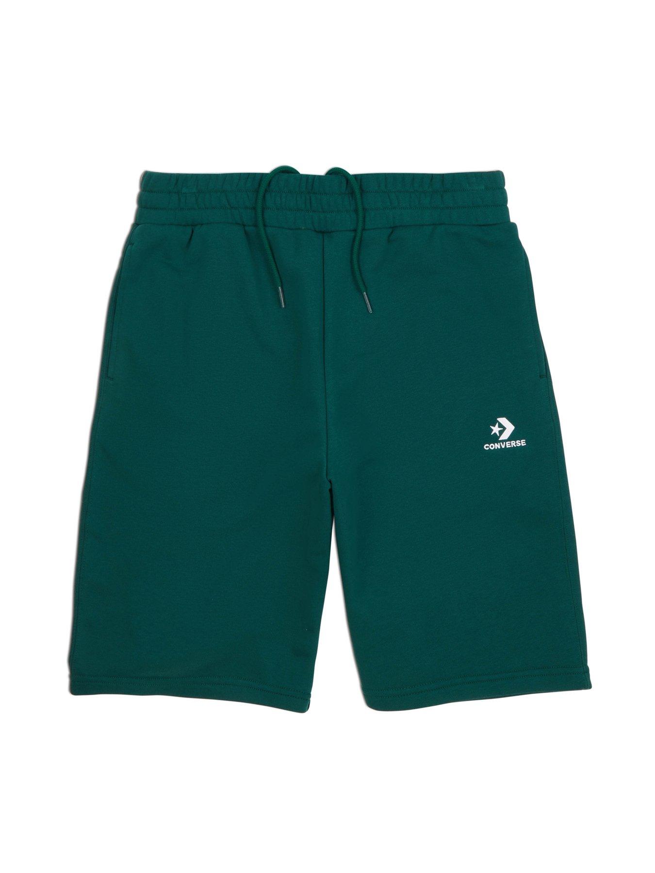 converse fleece shorts