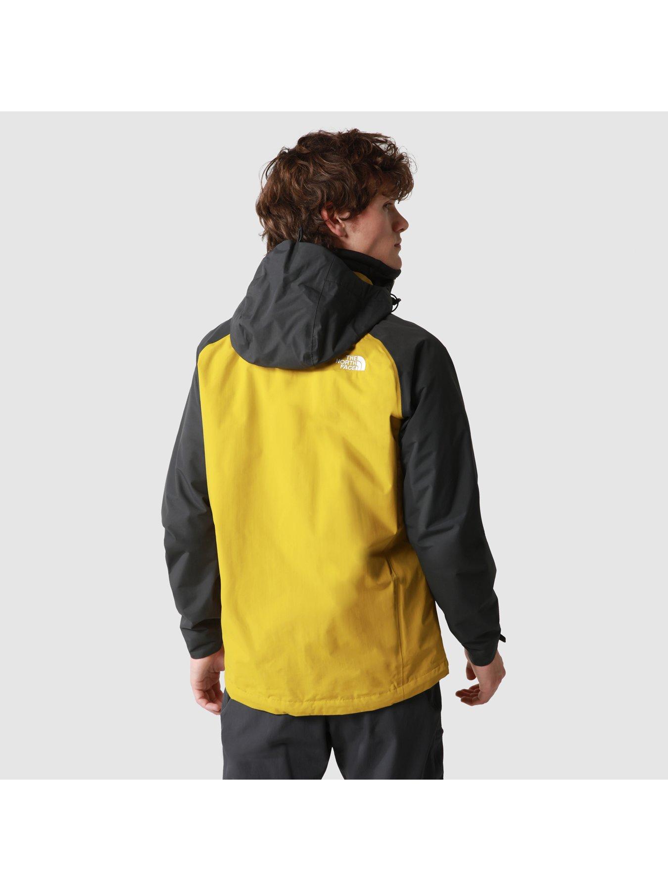 North face stratos outlet jacket yellow