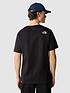  image of the-north-face-mens-ss-mountain-line-tee-black