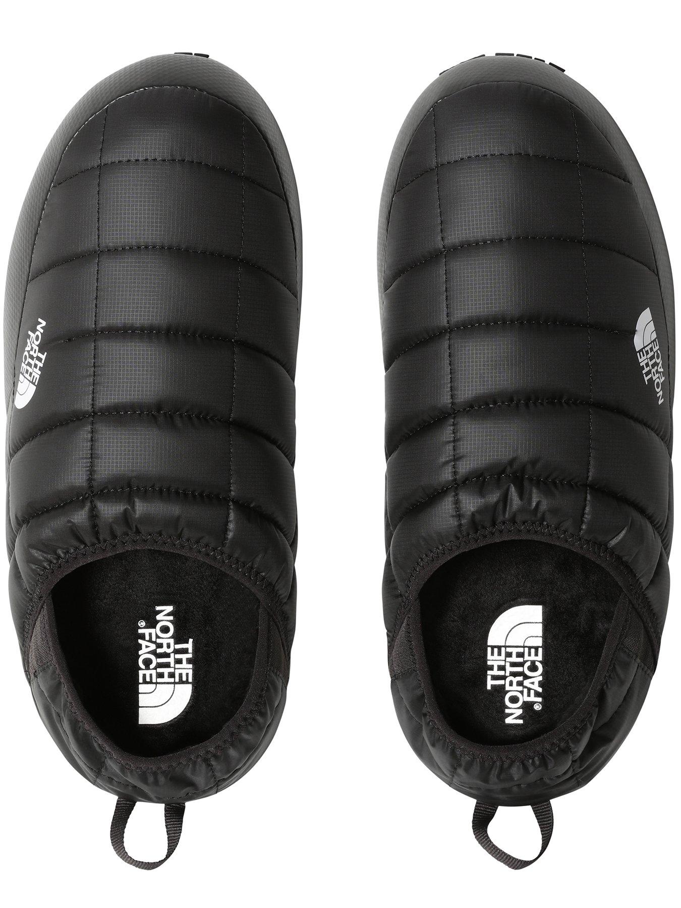 North face slippers mens black hot sale