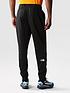  image of the-north-face-mens-reaxion-fleece-jogger-black