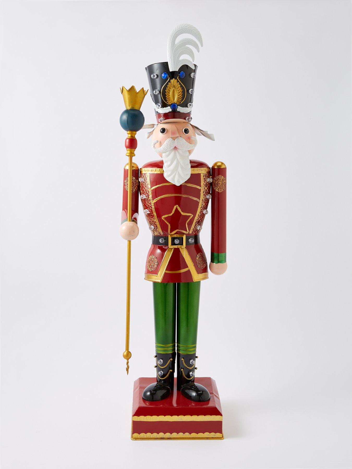 Image 4 of 5 of Three Kings 120 cm Lit Giant Christmas Nutcracker - Traditional
