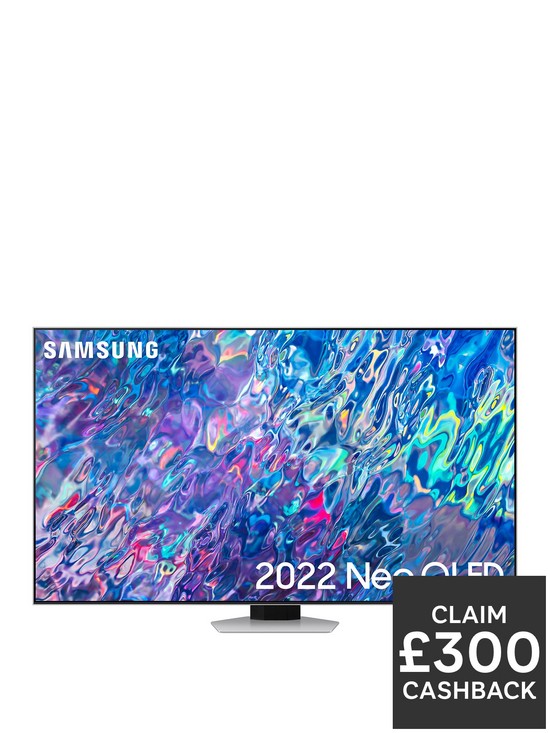 front image of samsung-qe85qn85batxxu-85-inch-neo-qled-4k-hdr-1500-smart-tv