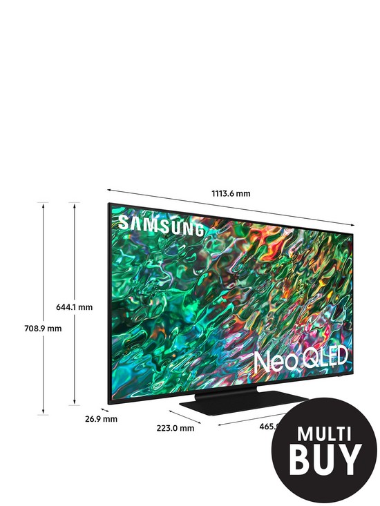 stillFront image of samsung-qe50qn90batxxu-50-inch-neo-qled-4k-hdr-1500-smart-tv