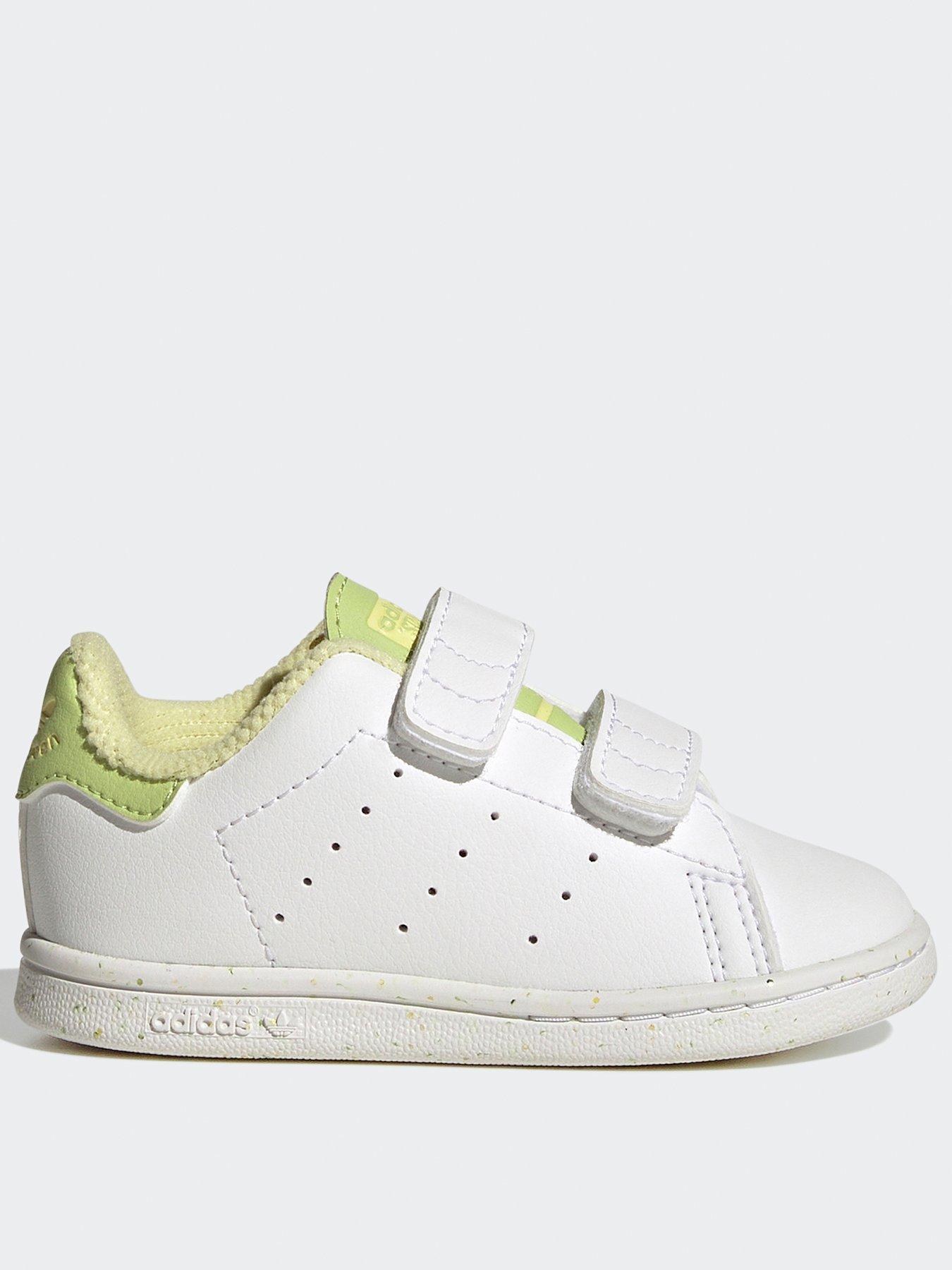 Adidas Trainer Infants Stan Smith White Green