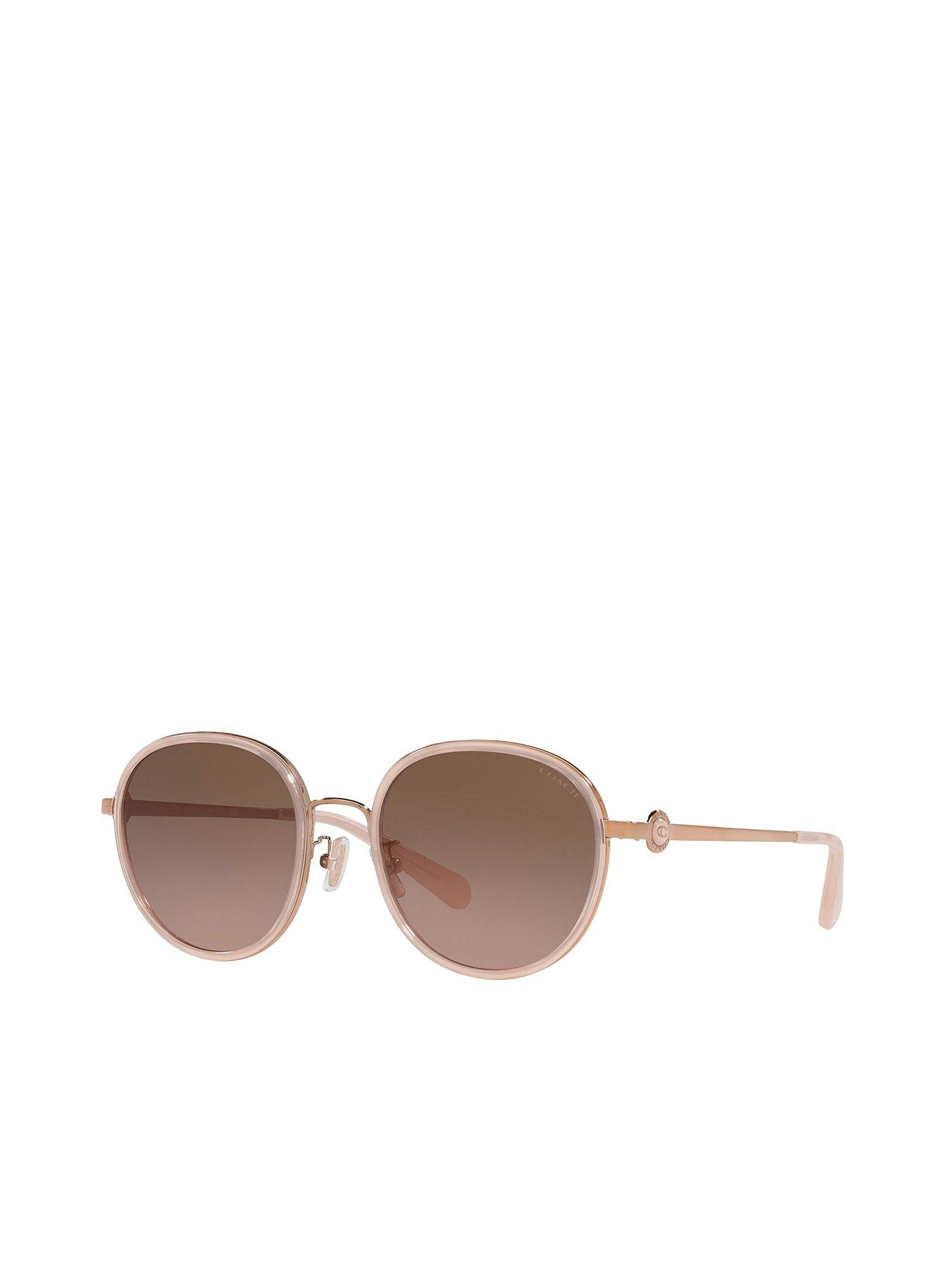 Coach 2024 sunglasses round