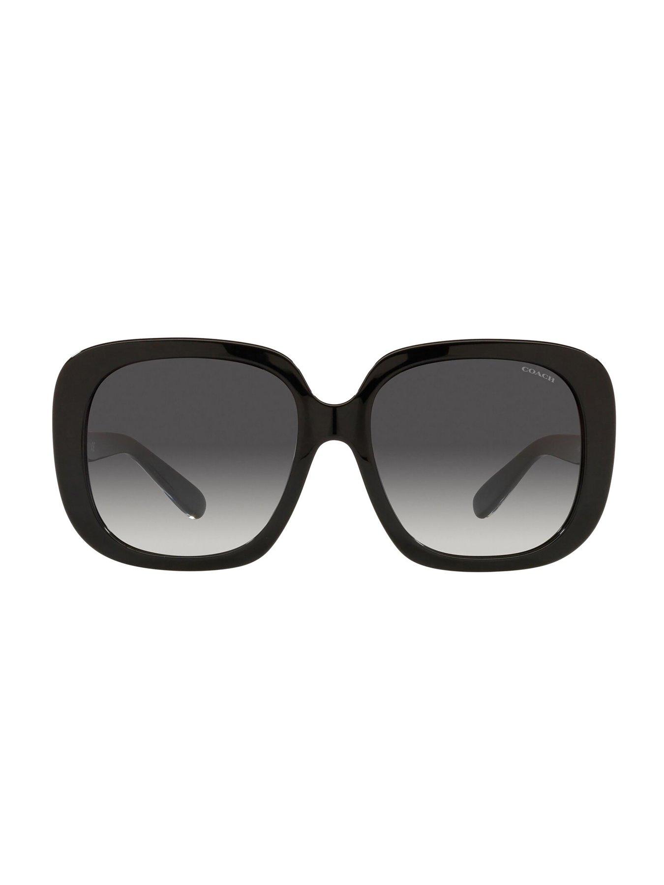 Coach square sunglasses hot sale