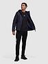  image of adidas-sportswear-bsc-3-stripes-hooded-insulated-jacket-navy