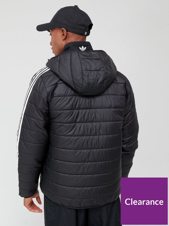 stillFront image of adidas-originals-padded-hooded-jacket-black