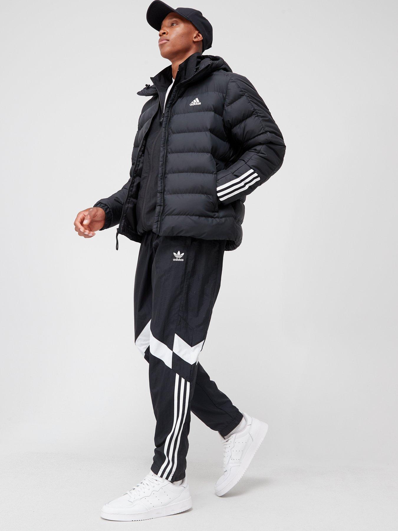 Adidas men's itavic shop 3 stripe jacket