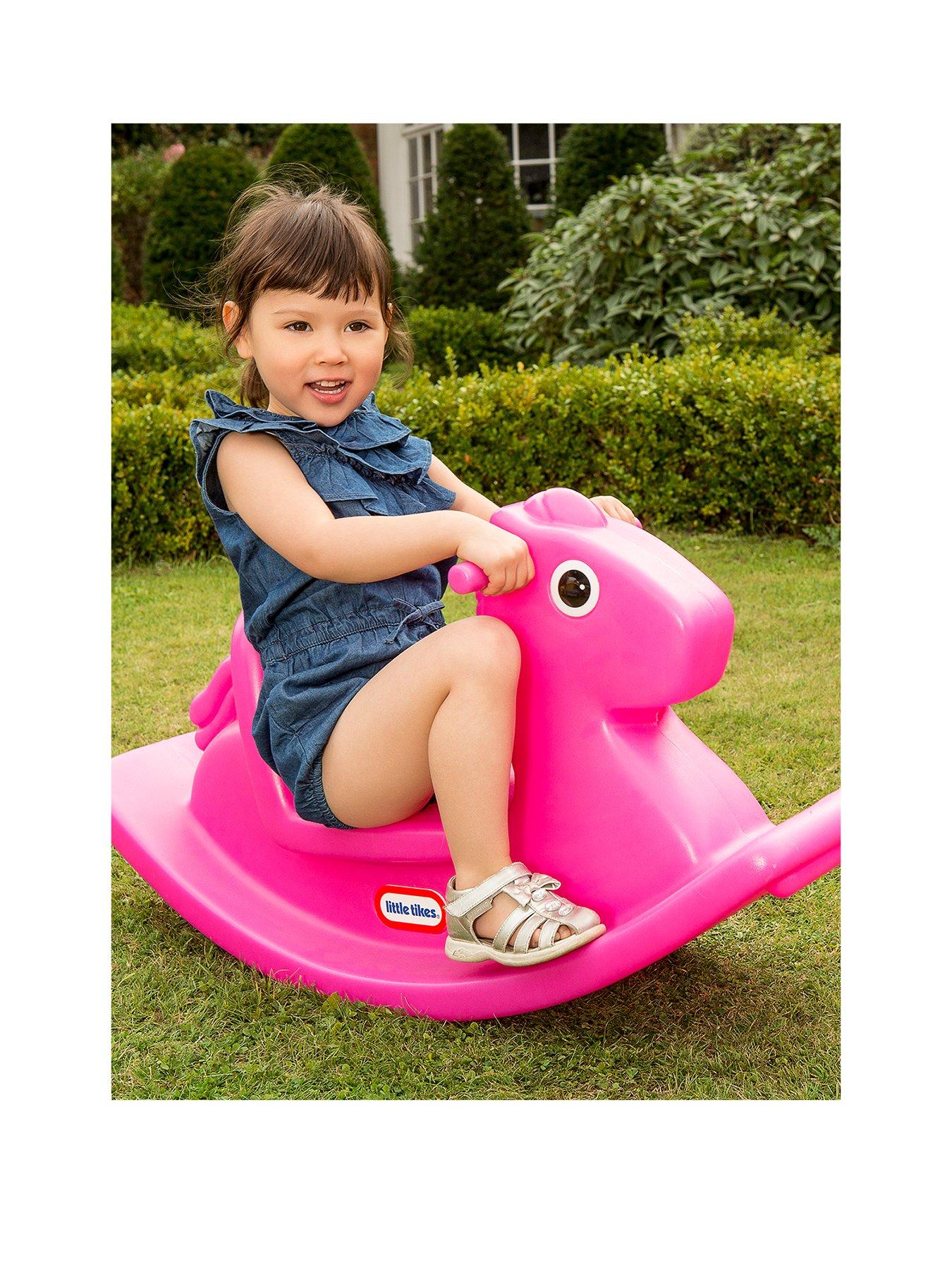 outdoor rocking horse