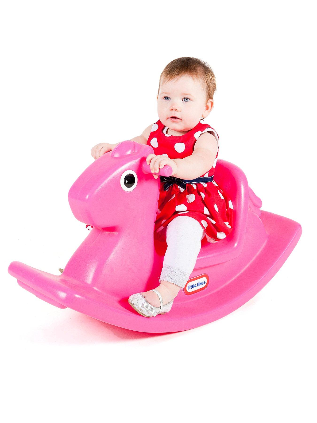 Image 3 of 7 of Little Tikes Rocking Horse - Pink