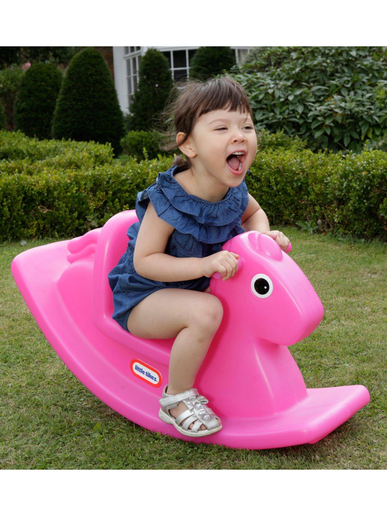  image of little-tikes-rocking-horse-pink