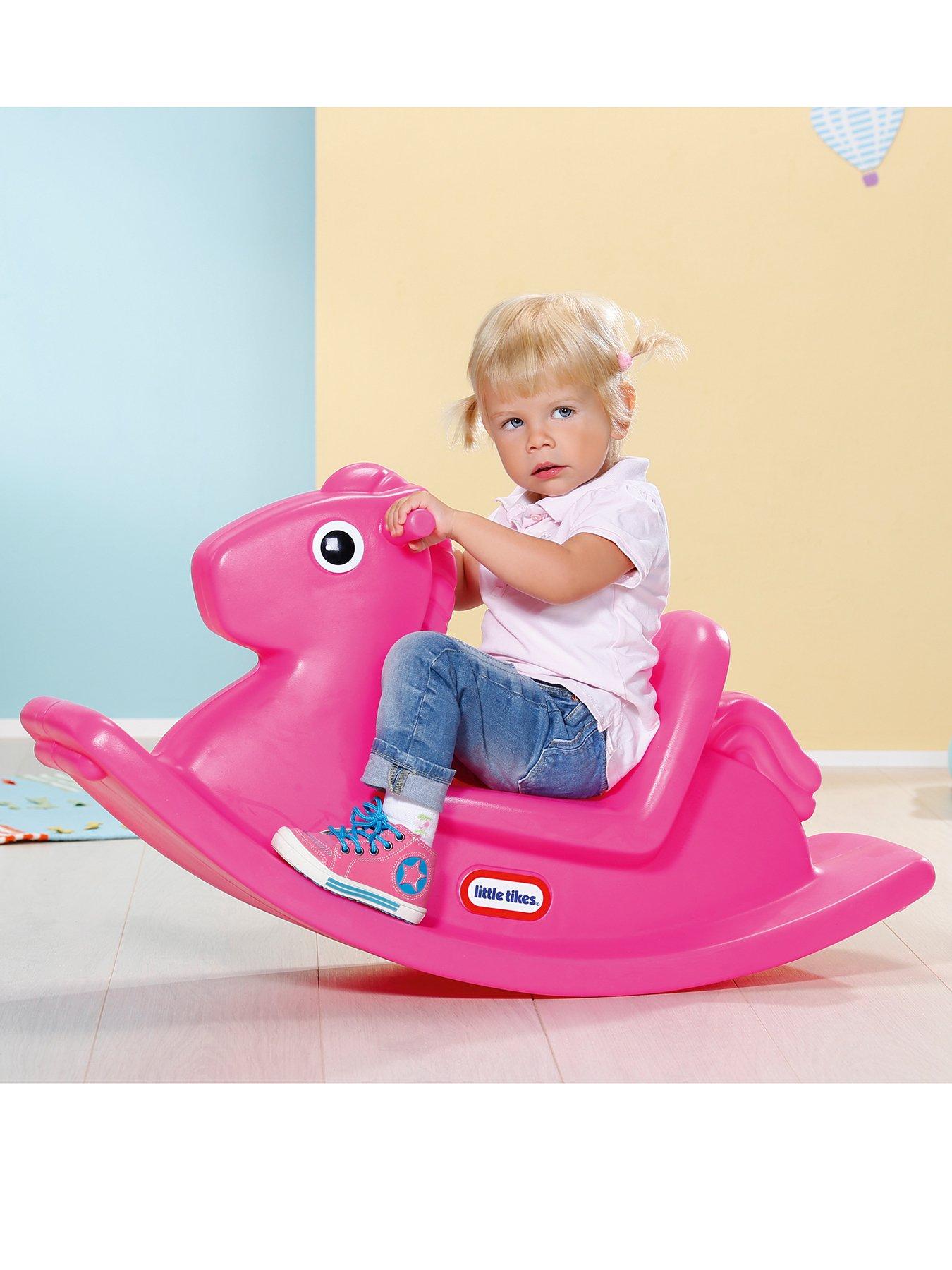 little tikes rocking horse pink