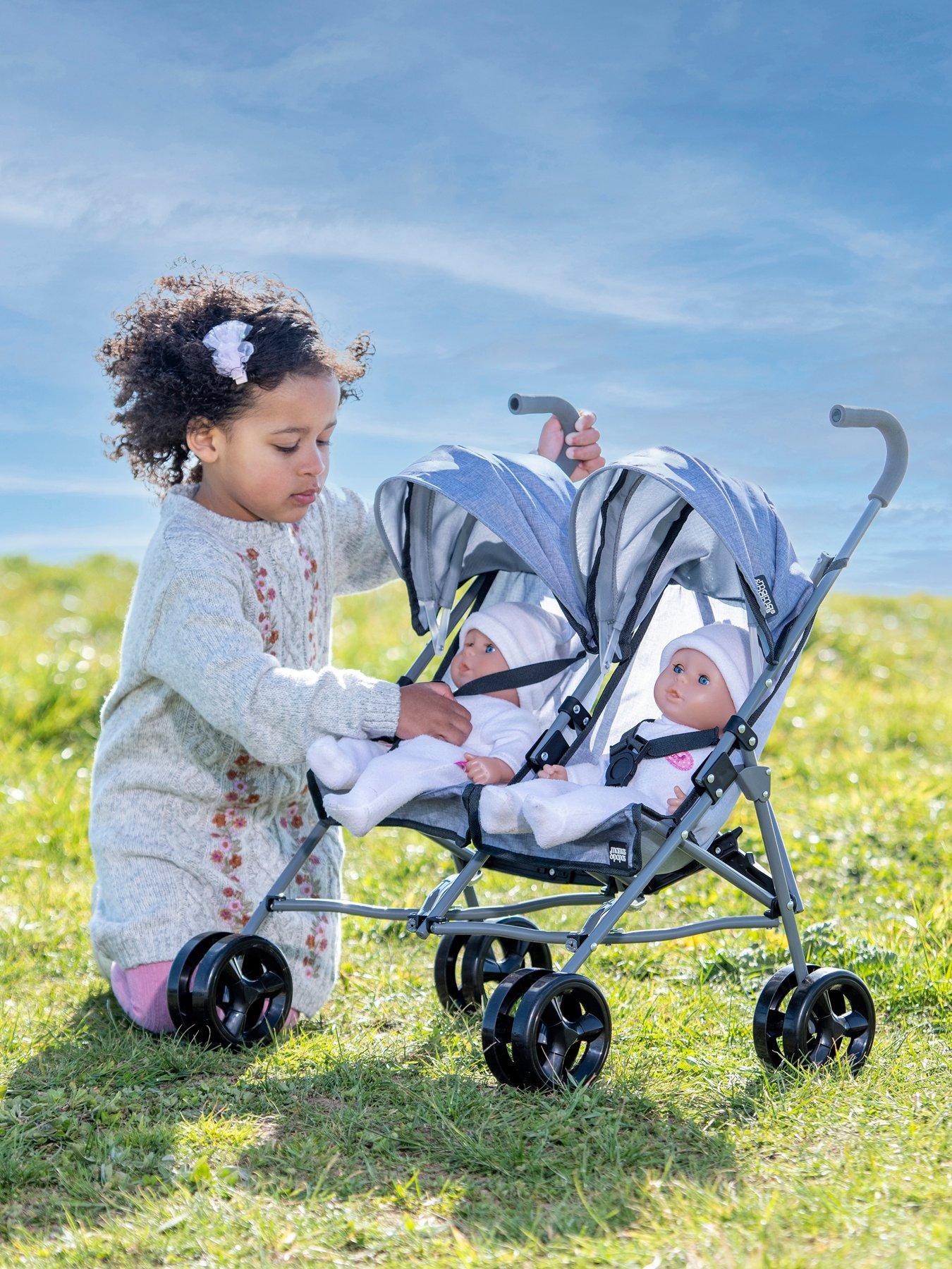 mamas and papas double dolls pram